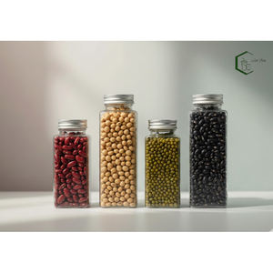 Botella de Plástico PET Cuadrada de 500 ml con Tapa de Rosca de Aluminio de 52 mm, Envase para Bebidas, Jugos, Té, Café, Alimentos, OEM, Vietnam - Product Image 2