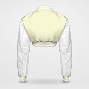 AMS SPORTS INTL Chaquetas de Béisbol Cortas de Algodón para Mujer, Transpirables, Resistentes al Viento, Ecológicas, de Manga Larga, Tejidas para Invierno - Product Image 2