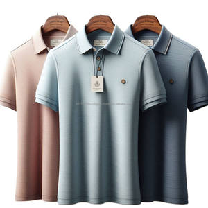 เสื้อผ้ากอล์ฟแขนสั้นสำหรับผู้ชายเสื้อโปโลสไตล์ฮิปฮอประบายอากาศได้สไตล์คลาสสิกไม่เหมือนใครสำหรับฤดูร้อน - Product Image 5