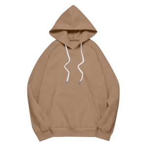 Sweat à capuche pour homme en mélange de coton, de haute qualité, respirant, décontracté, vêtement d'extérieur pour l'hiver, poche avant, logo personnalisé - Product Image 2