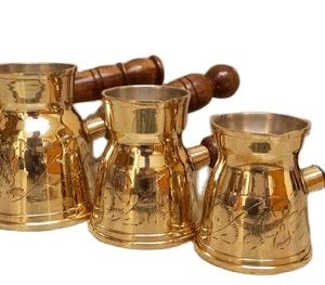 Grand et Fantaisie Conception Café Chaud Ensemble de 3pcs Utilisé pour la Cuisine Hôtel Restaurant Servir le Café Taille Personnalisée Fait Par Le Métal - Product Image 2