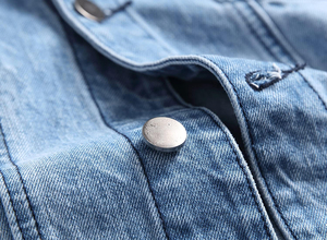 Chaquetas de Hombre Elegantes y Modernas, Chaquetas de Mezclilla Resistentes para Hombre, Chaqueta Moderna para Hombre con Corte Clásico y Tela Cómoda - Product Image 3