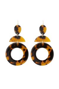 ต่างหูอีพ็อกซี่เรซิ่นสำหรับผู้หญิง สาวๆ งานแต่งงาน วันครบรอบ ตกแต่งอย่างหรูหรา ต่างหูอีพ็อกซี่เรซิ่นสีชมพู ผลิตด้วยมือ - Product Image 3