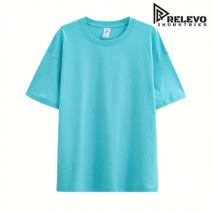 เสื้อยืดแขนกุดคอกลมผู้ชาย สีพื้น ผ้าเจอร์ซีย์คอตตอน ดีไซน์แร็กแลน แห้งเร็ว พิมพ์ลายดิจิตอล โลโก้ด้านหน้า ทรงปกติ น้ำหนัก 320 กรัม - Product Image 2