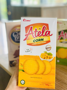 Best Selling Healthy Baked <b>Sweet</b> Corn Crackers 150g Premium Crispy Corn Snack Halal Certified Leisure Food From Vietnam | ODM - Product Image 4