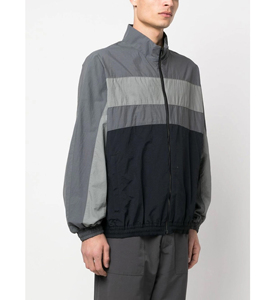 Latest Design Outdoor Casual Sportswear <b>Waterproof</b> Windbreaker <b>Jacket</b> With Zipper 100% Polyester Custom Color Block Rain <b>Jacket</b> - Product Image 3