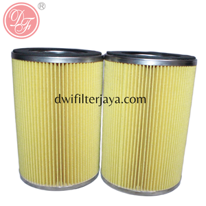 Cartucho de Filtro de Aire para Bomba de Vacío con Núcleo de Papel Filtrante - Product Image 3