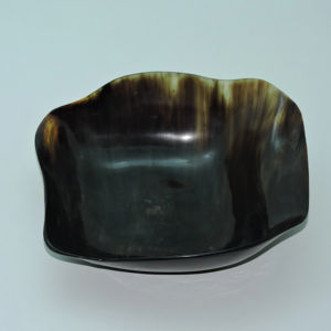 Cuenco decorativo de cuerno de búfalo auténtico de diseño premium, cuenco para servir, cuenco para ensalada, a precio de fábrica al por mayor. - Product Image 1