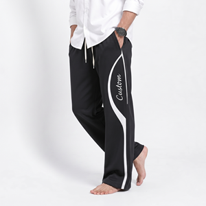 Men Loose Fit <b>Jogger</b> Pants Custom Design Streetwear Sweatpants Casual Trousers Breathable Trendy <b>Oversized</b> <b>Joggers</b> For Men - Product Image 2