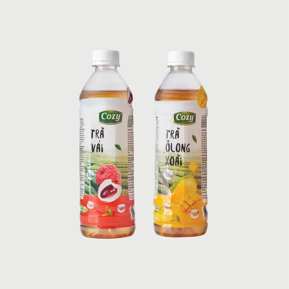 Vietnam manufacturer ice tea drinks bottled RTD oolong mango tea drink soft drinks lychee black tea wholesalers