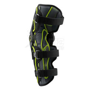 Protection de genou pour moto, équipement de conduite durable et de haute qualité, support de sécurité réglable, respirant, épais, unisexe, pour vélo - Product Image 4