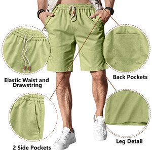 Custom Designs Summer Casual Solid Color Breathable <b>Shorts</b> For <b>Men</b> Wholesale OEM <b>Jogging</b> Sport Loose <b>Men's</b> Joggers <b>Shorts</b> - Product Image 4