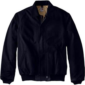 Coupe-vent d'extérieur hiver pour hommes, veste chaude et décontractée, résistante à l'eau, doublée, bombardier, hiver - Product Image 1