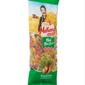 Pâtes courtes de riz végétal premium 200g sans gluten, aliments végétaux sains, fabricant vietnamien OEM - Product Image 1