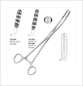 Pinzas Hemostáticas Quirúrgicas Halsted de Alta Calidad, Rectas/Curvas, Pinzas para Cirugía, Pinzas para Arterias - Product Image 1