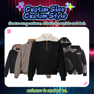 2026 OEM/ODM High Quality Custom logo <b>Jumper</b> Men <b>Pullover</b> Heavy Cotton Sweatshirt Oversized Acid Wash Ninja Hoodie for Men - Product Image 3