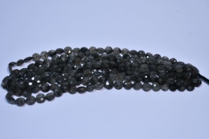 Cuentas facetadas de labradorita en forma de moneda - Radheya Global para la fabricación de joyas - Product Image 3