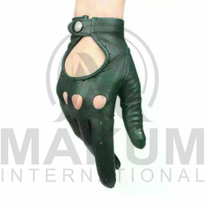 Nouveauté : Gants de conduite en cuir de mouton pour femmes, gants en cuir véritable, gants de mode, gants doux pour l'hiver - Product Image 4