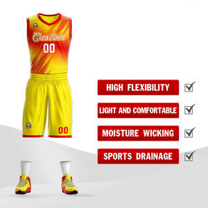 Uniformes de basket-ball sublimés sans manches, tailles plus grandes pour hommes et femmes, tissu respirant et durable, prix de gros - Product Image 2