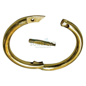 Anillo Nasal Profesional para Toros, de Acero Inoxidable, Herramienta Veterinaria para Manejo y Contención de Ganado - Product Image 4