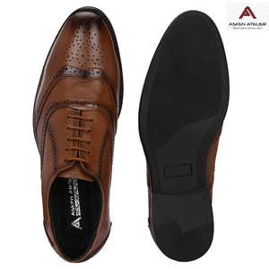 <b>Men's</b> Premium Oxford Dress <b>Shoes</b> Pointed Toe Lace-Up Solid Formal Business <b>Shoes</b> <b>for</b> Office, Career, Wedding and <b>Party</b> Wear - Product Image 6