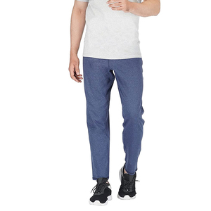 Latest Style Customized Lightweight Casual Men's <b>Jogger</b> <b>Trousers</b> 100% Cotton Breathable Cotton Elastic Waist <b>Trousers</b> - Product Image 1