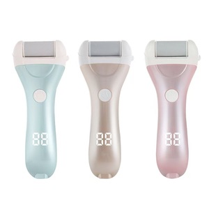 Lime à callosités électrique rechargeable USB avec écran numérique, outil de pédicure réutilisable, nettoyeur de peaux mortes pour les pieds - Product Image 1