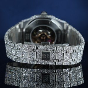 Reloj Mecánico Automático de Acero Inoxidable de Lujo para Hombre, Caja Redonda de 40 mm, Esfera de Cristal de Zafiro, Visualización de Fecha, Cierre Plegable - Product Image 5