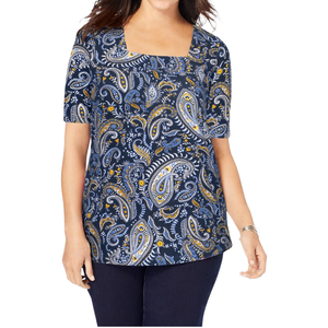 T-shirt à col rond grande taille, écologique, doux, décontracté, manches courtes, coupe ample, options unies, impression personnalisée, couleurs personnalisées, vente en gros, OEM - Product Image 2