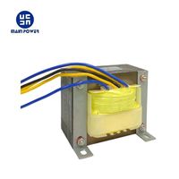 Transformateur de puissance monophasé 50Hz-60Hz EI66 pour four et micro-ondes avec bobine toroïdale, sortie 12V/24V/36V/48V