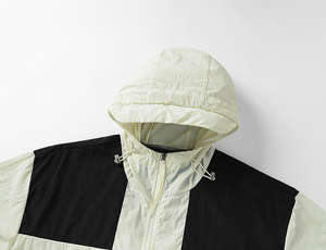 Veste coupe-vent à manches longues avec logo personnalisé NESTA SPORTS - Veste de pêche en plein air UPF50+ pour hommes, veste décontractée avec poches - Product Image 3