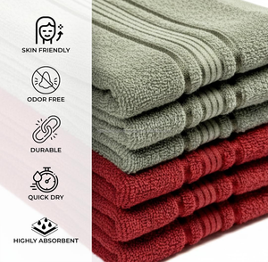 Serviettes de toilette turques 400 GSM très absorbantes – Usage hôtelier, domestique et sportif haut de gamme – Marque privée disponible – Prix de gros bas - Product Image 2