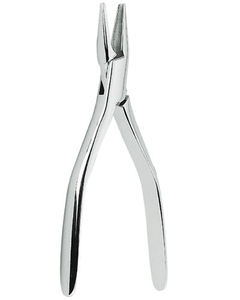 Pince coupante orthodontique dentaire à bec d'oiseau, pince à cintrer conique longue, manuelle, haute qualité, pointe en plastique, pour sourcils - Product Image 2
