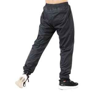 Pantalones Deportivos Negros para Hombre, Cintura Elástica, Ligeros, de Poliéster, Casuales, Transpirables, con Bolsillos Laterales, Corte Recto, para Otoño - Product Image 2