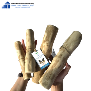 Jouet à mâcher pour chien en bois de café FSC, durable, naturel, pour chiens agressifs, accessoires pour animaux de compagnie de qualité supérieure, Vietnam - Product Image 4
