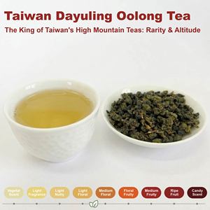 Té Oolong de Alta Montaña Da Yu Ling de Taiwán, Hecho a Mano por Maestros, Notas Florales y Forestales, Suave, Dulce y Duradero, Hojas Sueltas, B2B - Product Image 2