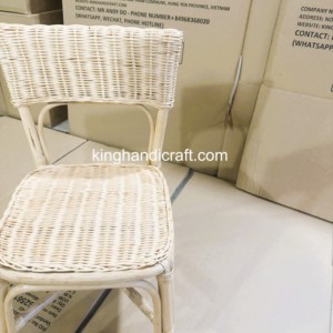 Silla Infantil de Ratán Hecha a Mano de Primera Calidad para Alquiler en Eventos y Bodas, Muebles Infantiles de Mimbre de Lujo, Directo de Fábrica, OEM, ODM - Product Image 5