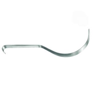 Retractor Quirúrgico Deaver de 25 mm x 30 cm, Instrumento Quirúrgico Manual de Acero Inoxidable para Cirugía Abdominal, Uso Profesional en Hospitales - Product Image 1