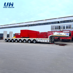 Yihai fabbrica 8 asse grigio europeo basso letto semirimorchio cinese vendita mercantile prodotto - Product Image 5