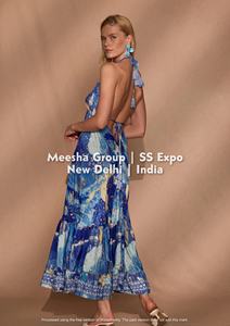 Vestido Largo de Verano para Mujer, Estilo Boho, Cuello Halter, Espalda Descubierta, Plisado, Cintura Imperio, para Playa - Surtido - Product Image 4