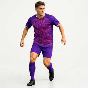 Vente en gros – Maillot de football/soccer extérieur pour homme, saison 2026/27, en polyester respirant, écologique, design personnalisé - Product Image 1