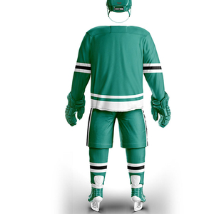 Custom Ice Hockey Uniform Sublimated Hockey Jersey and Pants Set Team Wear Professional Hockey Kit Wholesale - Product Image 2