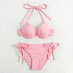 Trajes de Baño para Mujer 2026, Fabricante de Trajes de Baño con Logotipo Personalizado, Bikinis y Ropa de Playa, Conjunto de Bikini de Alta Gama, MOQ 30 Piezas - Product Image 5