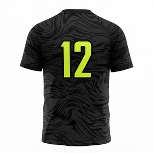 Best Selling Soccer Jersey Breathable Moisture Wicking <b>Athletic</b> Apparel with Personalized Branding Factory Direct Manufacturing - Product Image 3