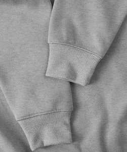 Sweat à capuche unisexe hiver, ultra-épais 420g, molleton coton/polyester, logo uni sur le devant - Product Image 5