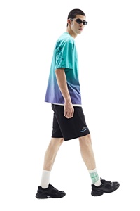 เสื้อยืดแขนครึ่งคอกลมสำหรับผู้ชายพิมพ์ลายสำหรับ100% ทรงหลวมใส่สบายคอตตอนถักไหล่220กรัม - Product Image 6