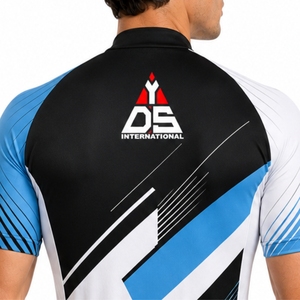 Maillot de cyclisme personnalisé pour homme, respirant, séchage rapide, coupe-vent, léger, manches courtes, pour le vélo, 100% coton - Product Image 5