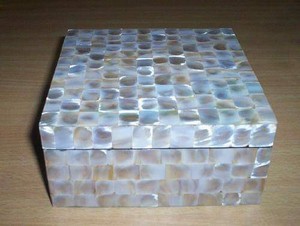Caja hecha a mano con cuerno de búfalo - Product Image 5