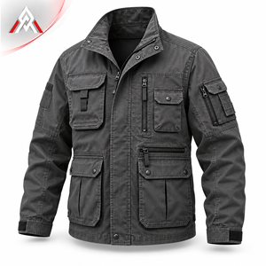 Versatile <b>Men</b>’s Utility <b>Field</b> <b>Jacket</b> Featuring Comfortable Material Functional Storage And Relaxed Styling <b>For</b> Daily Outfits - Product Image 5