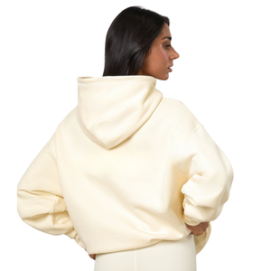 Conjunto de Sudadera con Capucha y Pantalones Cortos para Mujer, Estilo Casual, Holgado, Suave al Tacto, Ropa Deportiva Informal - Product Image 2